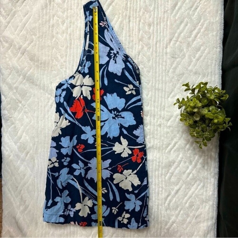 Time&Tru Floral V-Neck Woven Tank Top Medium 8-10 - Picture 15 of 16